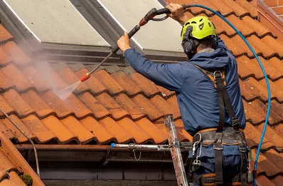 Démoussage et hydrofuge de toiture à Euvezin